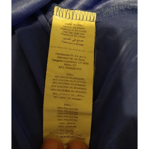 Bebe long sleeve cold shoulder mini Tunic dress Boho Sexy Blue Md Cottage Core - Picture 10 of 10